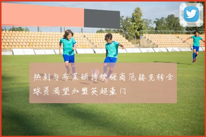 热刺与布莱顿持续磋商范赫克转会球员渴望加盟英超豪门